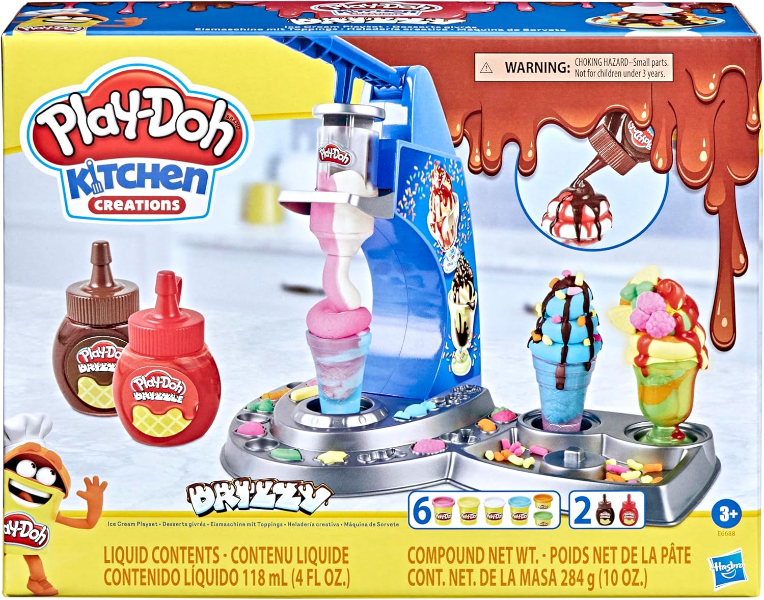 PLAY DOH KITCHEN CREATIONS ICECREAM PLAY SET VarietyCentre.PK