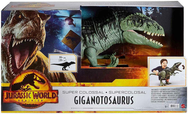 JURASSIC WORLD SUPER COLOSSAL GIGANOTOSAURUS GWD68