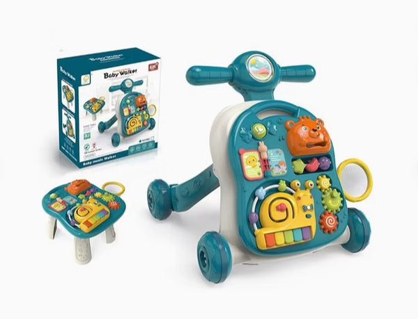 BABY 3 IN 1 ACTIVITY WALKER AND TABLE