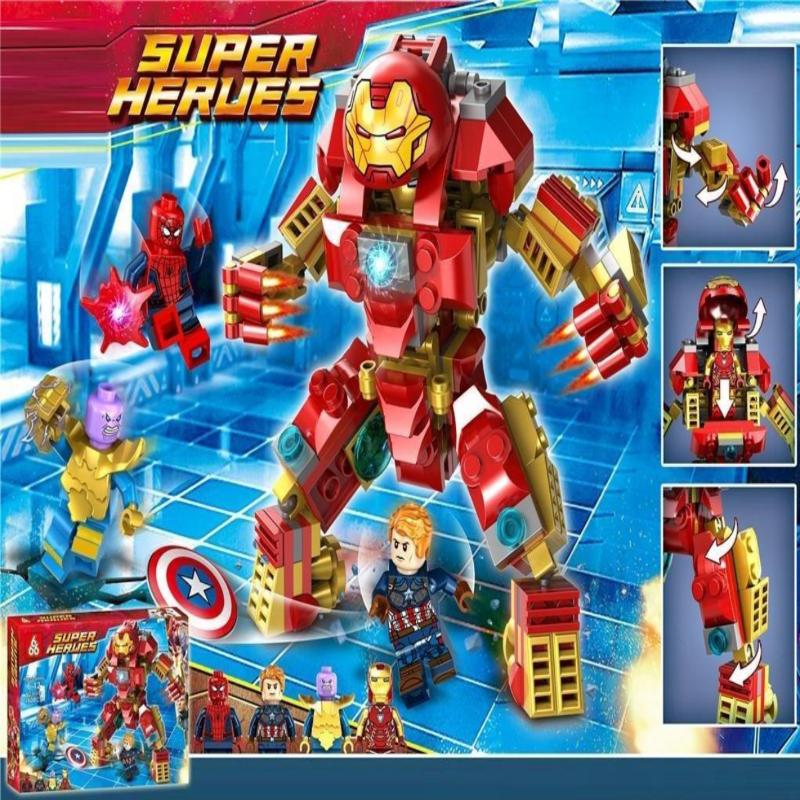 SUPER HEROES LEGO LIKE BLOCKS 260PCS – VarietyCentre.PK