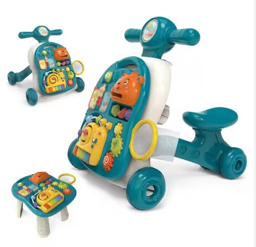 4 IN 1 BABY ACITIVTY WALKER RIDE ON AND TABLE