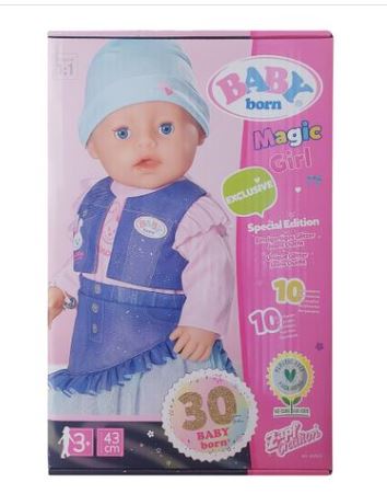 BABY BORN MAGIC GIRL DOLL 116721B