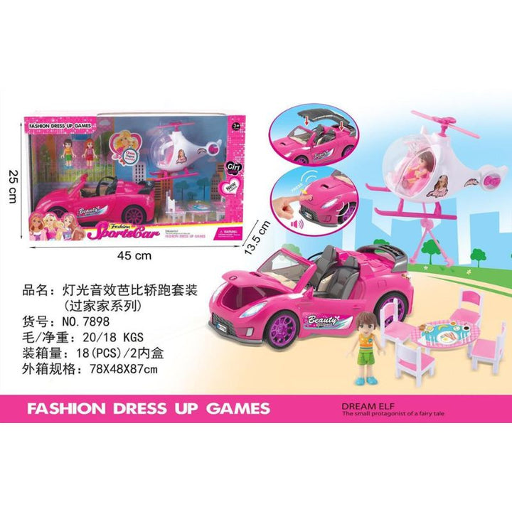 BARBIE CAR SET 7898