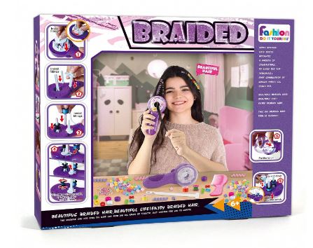 BRAIDED DIY HAIR KNITTING SET 911