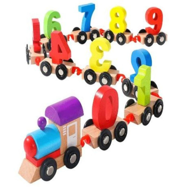 WOODEN NUMBER TRAIN D183