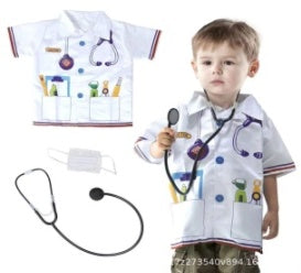 DOCTOR COSTUME SHIRT WITH ACCESS