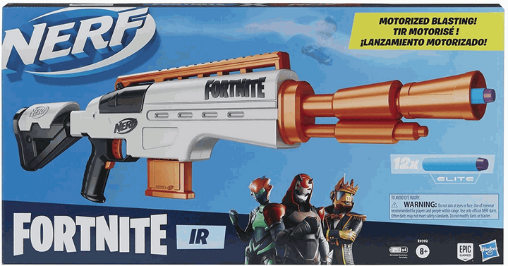 NERF FORTNITE MOTORIZED BLASTING IR GUN E9392